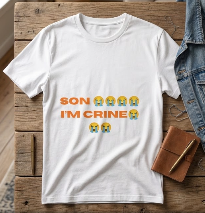 "SON I'M CRINE" Unisex Graphic Tee
