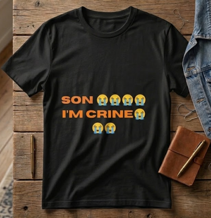 "SON I'M CRINE" Unisex Graphic Tee